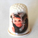 オードリー ヘプバーン Audrey Hepburn イギリスの女優 シンブル 指貫き ソーイング コレクション アイテム 誕生日 ギフト プレゼント