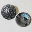 16mm フラワー 花 メタルボタン ソーイング ヴィンテージ アンティーク フランス 【中古】