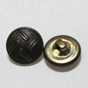 15mm ドーム型 メタルボタン ソーイング ヴィンテージ 【中古】