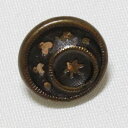 12mm スター ☆ 星 メタルボタン ソーイング ヴィンテージ 【中古】