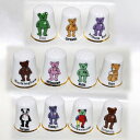 テディーベア Teddy Bear Ty フォーチュン Fortune ジャーマニア Germania ホープ Hope キックス Kicks コレクション ジーニー ベアー シンブル 指貫き ソーイング キルト パッチワーク