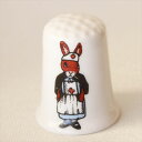 Bunnykins バニキンズ ナース 看護師 可愛いウサギ ラビット イギリス シンブル 指貫き ソーイング キルト パッチワーク コレクション アイテム 誕...