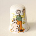 ウォレスとグルミット Wallace and Gromit シンブル 指貫き ソーイング キルト パッチワーク コレクション アイテム 誕生日 ギフト プレゼン...