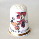 ディズニー Disney ハッピー ハロウィン Happy Halloween ほうきに乗ったミニーマウス魔女と黒猫 シンブル 指貫き ソーイング キルト パッチワーク コレクション アイテム 誕生日 ギフト プレゼント 0824楽天カード分割 02P20Oct16 02P28Oct16 02P05Nov16