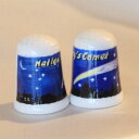 ハレー彗星 Halley's Comet 1986年 コメット ケイバーズウォール Caverswall シンブル 指貫き ソーイング キルト パッチワーク コ...