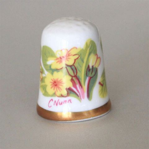 プリムローズ フラワー 花 サクラソウの花 ケイバーズウォール Caverswall C.Nunn...