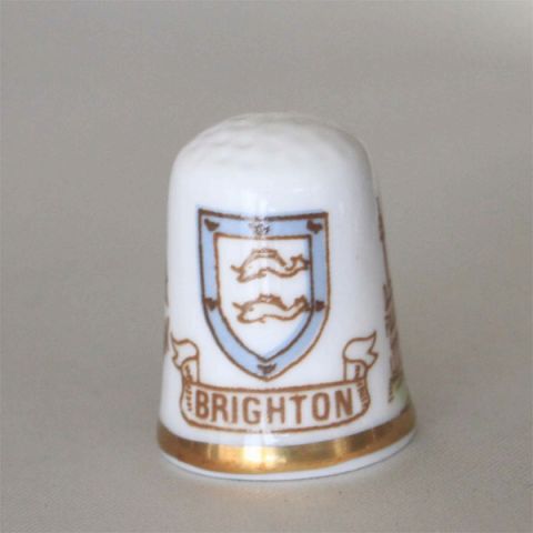 ブライトン Brighton ロイヤル パビリオン ケイバーズウォール Caverswall シンブル 指貫き ソーイング キルト パッチワーク コレクション アイテム 誕生日 ギフト プレゼント ヴィンテージ 【中古】 02P24Dec15 02P09Jun16