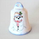 スノーマン Snowman 雪だるま クリスマス飾り ベル 鐘 型の珍しい 指貫き シンブル コレクターズ クラブ ソーイング コレクション アイテム プレゼン...