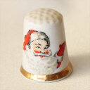 Hi! サンタクロース クリスマス シンブル 指貫き ソーイング アイテム プレゼント ヴィンテージ 【中古】 02P07Nov15