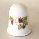 ウェンロック フルーツ Wenlock Fruit ブドウのようなベリー コールポート Coalport シンブル 指貫き 誕生日 プレゼント ソーイング コレ...