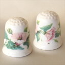 ヒルガオ Bindweed バインドウィード 昼顔 コールポート Coalport フラワー シンブル 指貫き 誕生日 プレゼント ソーイング コレクション ア...