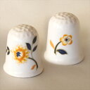 クレッセージ Cressage コールポート Coalport フラワー 花 シンブル 指貫き 誕生日 プレゼント ソーイング コレクション アイテム 小物 0...