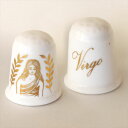 おとめ座 ヴァルゴ Virgo ゾディアック 星座 Zodiac コールポート Coalport シンブル 指貫き 誕生日 プレゼント ソーイング コレクション...