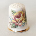 ローズ 薔薇の花 バラ メイソンズ Mason's イギリス シンブル 指貫き ソーイング キルト パッチワーク コレクション アイテム プレゼント ヴィンテー...