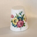 フラワー Flower ロイカーカム Roy Kirkham イギリス シンブル 指貫き ヴィンテージ ソーイング アイテム 【中古】