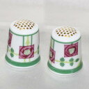 200周年記念 MINTON ミントン ケルティック ローズ Celtic Rose 薔薇 バラの花 フラワー シンブル 指貫き ソーイング キルト パッチワー...