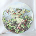 WEDGWOOD ホワイト ブリオニー フェアリー White Bryony Fairy 花の妖精が可愛らしいフラワー フェアリー 絵皿 シシリー メアリー バ...