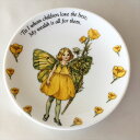 ミニプレート バターカップ 花の妖精 Buttercup Flower Fairy キンポウゲ 花の妖精が可愛らしいフラワー フェアリー 絵皿 シシリー メアリ...