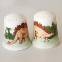 ステゴサウルス Stegosaurus ハンドペイント Hand paint ヘアルーム エディション HEIRLOOM EDITIONS 恐竜 シンブル 指貫...