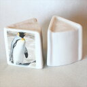 ペンギン ブックシェイプ Book 本 キングペンギン 王様ペンギン HM オランダ 直輸入 50個のみの限定発行 シンブル 指貫き ソーイング キルト パッチ...