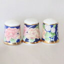 TCC 日本 ピオニー フラワー The Peony Flower 牡丹 シャクヤク ダイイチ Daiichi 第壱陶器 指貫き シンブル コレクターズ クラブ...