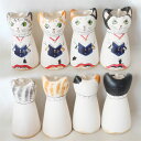 歌う猫 キャット 聖歌隊 キャンドル ホルダー キジトラ 茶トラ メリーフィールド 置物 ギフト プレゼント