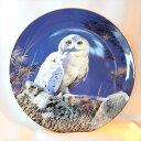 スノーオウル SNOWY OWL シロフクロウ ナイトオウル トワイライト スプレンダー ウェッジウッド WEDGWOOD ポリアンナピカリング 100周年記念 イギリス 絵皿 ウォール プレート 飾り皿 プレゼント ギフト 【中古】 【送料無料】 02P28Oct16 02P05Nov16 02P14Nov16