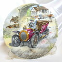 トード カー シーフ TOAD CAR THIEF トードの車泥棒 たのしい川べ ウィンド イン ザ ウィローズ The Wind in the Willows ケネス グレアム イギリス ウォールプレート 絵皿 蛙 カエル 【中古】