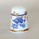 ドライ ブルー フラワー Dry Blue Flowers ロイヤル ウースター Royal Worcester ヒストリック パターン シンブル 指貫き ソー...