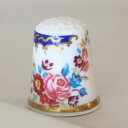 デイビス ブルー バンド Davis Blue Band ロイヤル ウースター Royal Worcester ヒストリック パターン シンブル 指貫き ソーイ...