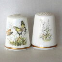 花と蝶 アゲハチョウ スワローテイル Swallowtail ロイヤル ウースター Royal worcester バタフライ シンブル 指貫き ソーイング アイテム プレゼント ヴィンテージ 【中古】 02P23Sep15 P16Sep15