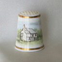 イギリスの家 コテージ Cottage ロイヤル ウースター Royal Worcester シンブル 指貫き ソーイング キルト パッチワーク コレクション ...