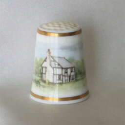 イギリスの家 コテージ Cottage ロイヤル ウースター Royal Worcester シンブル 指貫き ソーイング キルト パッチワーク コレクション アイテム 誕生日 ギフト プレゼント ヴィンテージ 【中古】 02P09Jan16 03P23Jan16