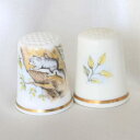 ウッドランド アニマル Woodland animals 森の動物 ムササビ American Flying Squirrel モモンガ ロイヤル ウースター Royal Worcester シンブル 指貫き ソーイング コレクション プレゼント ヴィンテージ 【中古】 02P09Jan16 03P23Jan16