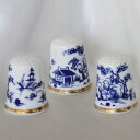 キャノン ボール Cannon Ball ロイヤル ウースター Royal Worcester ヒストリック パターン シンブル 指貫き ソーイング キルト パ...