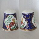 スケール ブルー Scale Blue ロイヤル ウースター Royal Worcester ヒストリック パターン シンブル 指貫き ソーイング キルト パッ...
