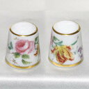 ファースト ロイヤルドルトン シンブル コレクション Royal Doulton 美しいバラの花 1946年 アルカディア Arcadia 指貫き シンブル コ...