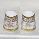 ファースト ロイヤルドルトン シンブル コレクション Royal Doulton 美しい花 1978年 カントン Canton 指貫き シンブル コレクターズ ...