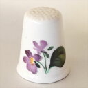 ヴァイオレット Violet スミレの花 Royal Grafton ロイヤル グラフトン シンブル 指貫き ソーイング キルト パッチワーク コレクション ア...