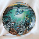 限定発行 アンダーウォーター パラダイス Honolua: Bay of Piilani ホノルア ピイラニ湾 ロバート リン ネルソン 画 プレート イギリス...