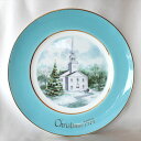 1974年 田舎の教会 カントリー チャーチ Country Church クリスマス イヤーズ プレート エノク ウェッジウッド Enoch Wedgwood...
