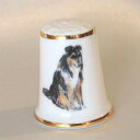 Aynsley コリー Collie スコットランド原産の牧羊犬 エインズレイ イギリスの名窯 ドッグ Dog シンブル 指貫き 母の日 ソーイング キルト コ...
