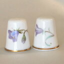 カンパニュラ Campanula ハーベル Harebells 花　スポード　SPODE　フラワー 指貫き シンブル コレクターズ クラブ ソーイング コレクション アイテム プレゼント ヴィンテージ 【中古】