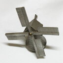 くるくると羽が回る ウィンドミル 風車 ピューター PEWTER シンブル 指貫き イギリス シンブル コレクターズ クラブ TCC発行 【中古】