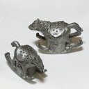 ロッキングホース 木馬 ピューター PEWTER シンブル 指貫き イギリス シンブル コレクターズ クラブ TCC 【中古】