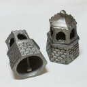 ベルタワー 釣鐘 ピューター PEWTER シンブル 指貫き イギリス シンブルコレクターズクラブ TCC ハンドベル 【中古】
