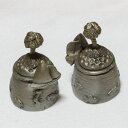 小島の周りをヨットが回る! ピューター PEWTER モデルトップ シンブル 指貫き イギリス シンブル コレクターズ クラブ TCC 【中古】