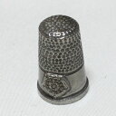 チューダー王朝 チューダーローズ ピューター Pewter ウェストエアー シンブル 指貫き ソーイング キルト パッチワーク コレクション アイテム 誕生日 ...