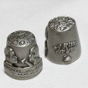 Kiss キスチョコ ハーシーズ HERSHEY'S ピューター シンブル 指貫き 【中古】