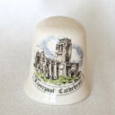 リバプール カテドラル Liverpool Cathedral 大聖堂 イギリスの名窯 パリシー PALISSY シンブル 指貫き ソーイング キルト パッチワ...